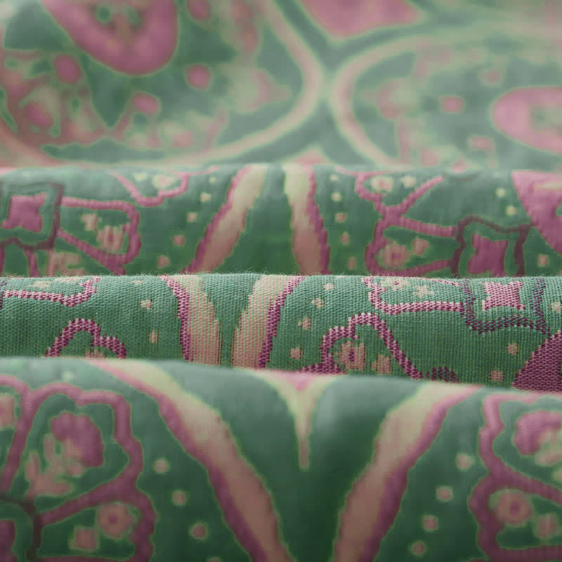 Boho Mandala Cotton Gauze Reversible Quilt - image 2