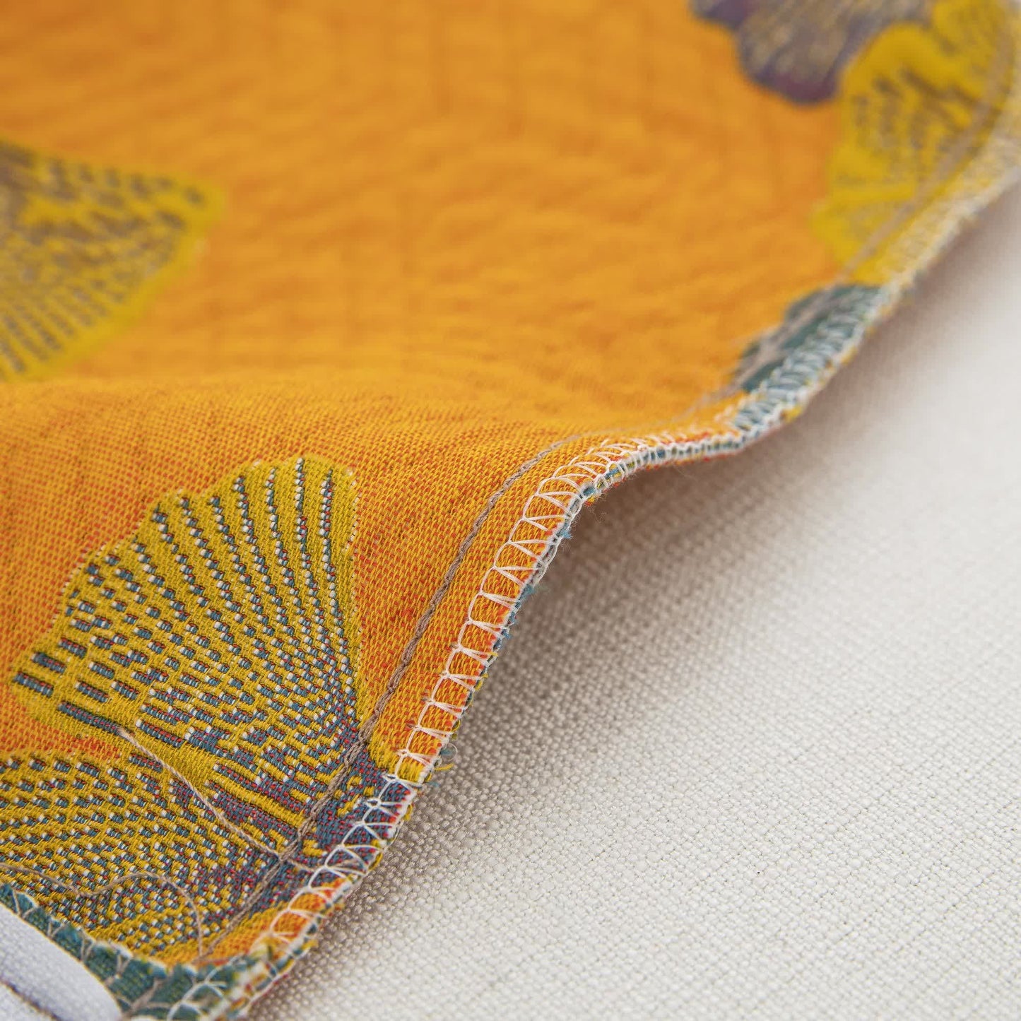 Cotton Gauze Jacquard Ginkgo Leaf Pillowcases(2PCS) - image 15