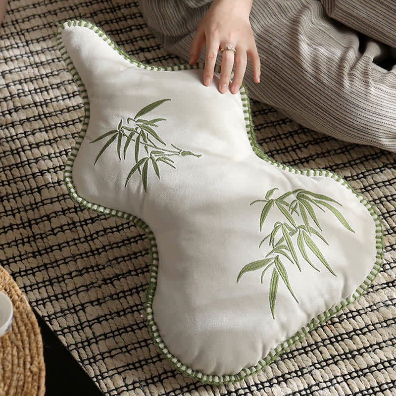 Luxurious Rural Gourd Shape Lumbar Pillow - image 3