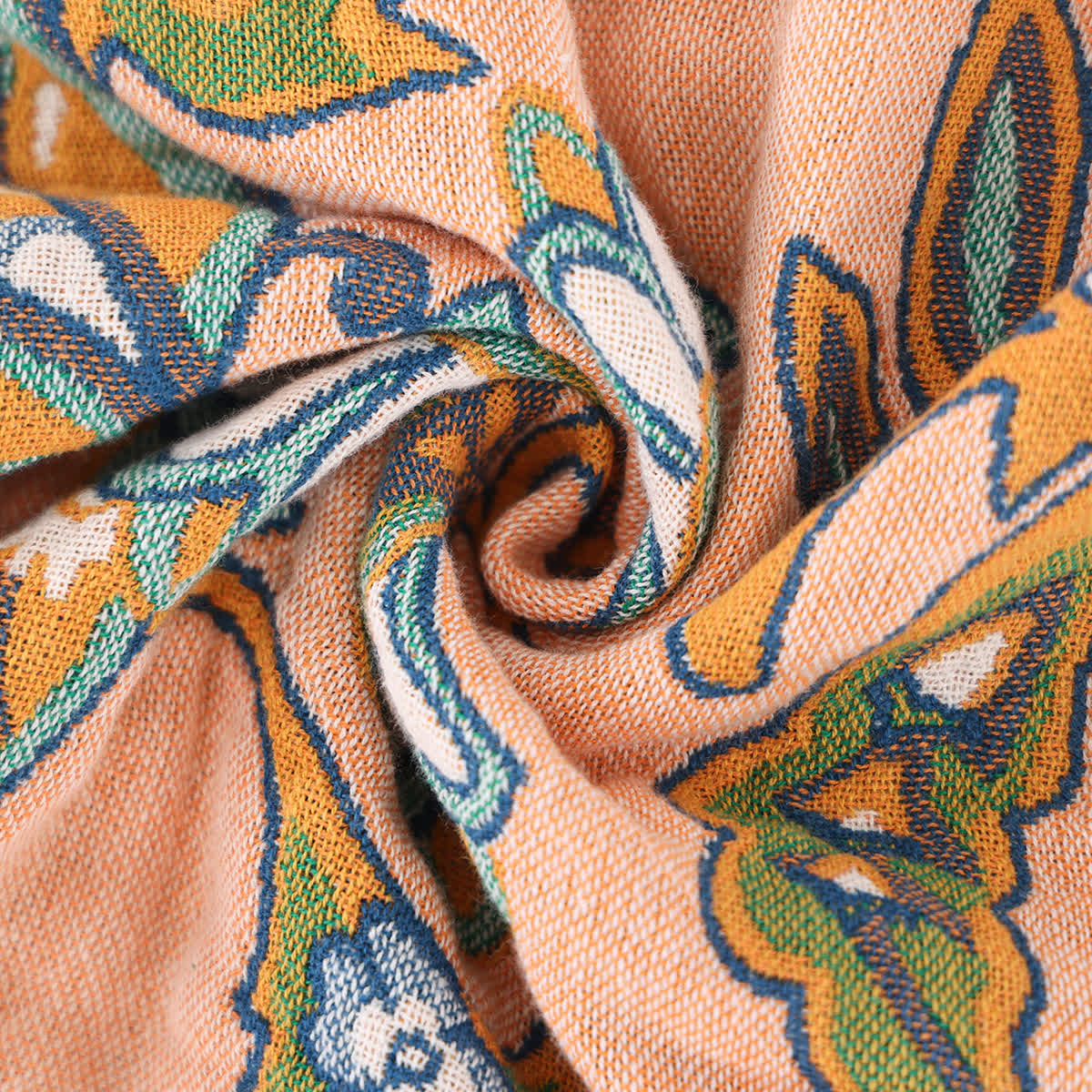 Retro Floral Cotton Gauze Comfy Quilt - image 3