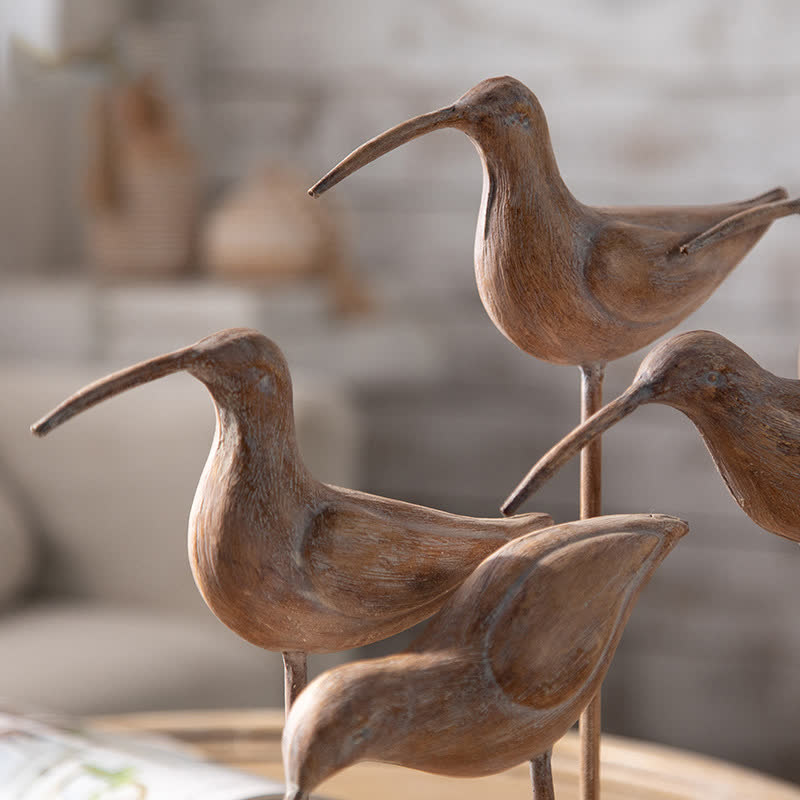 Creative Iron Bird Living Room Ornament - image 3