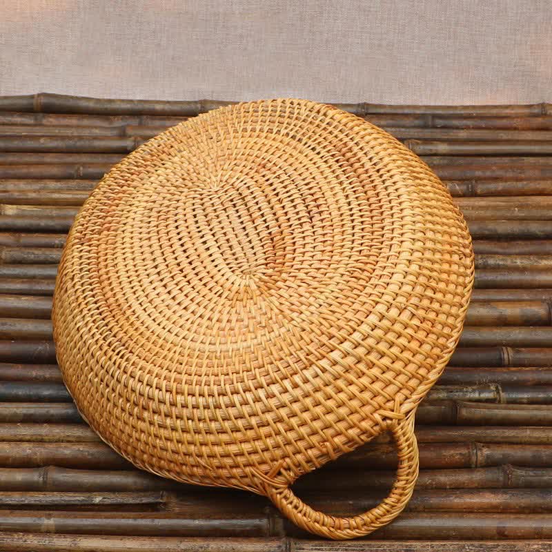 Simple Farmhouse Rattan Fruit Basket - image 4