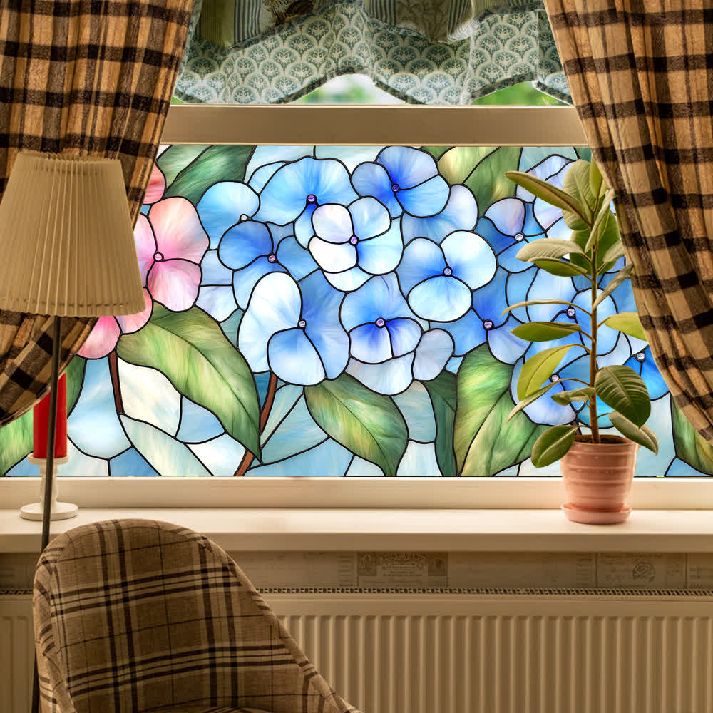 Removable Non-Adhesive Stained Glass Window Film - image 6