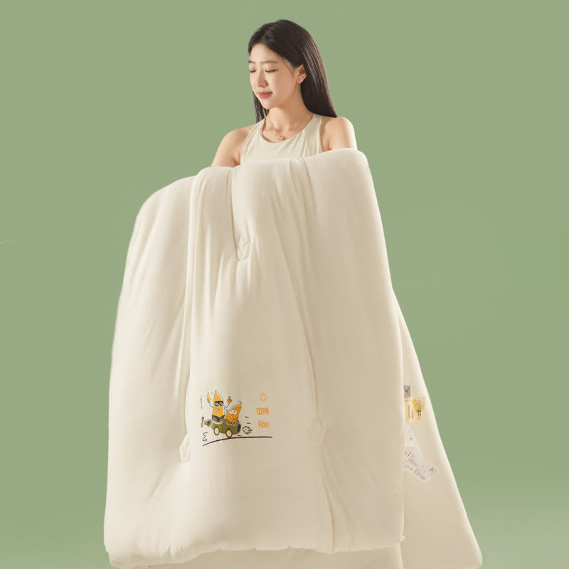 Solid Color Cotton Soft Breathable Comforter - image 8
