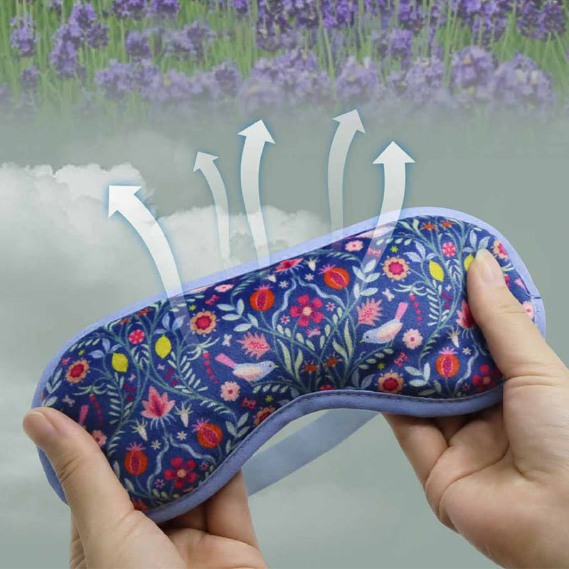 Lavender Sleep Aid Blackout Eye Mask - image 3