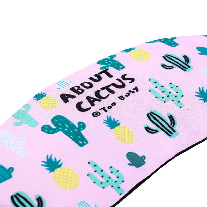 Creative Cartoon Cactus Blackout Eye Mask - image 7
