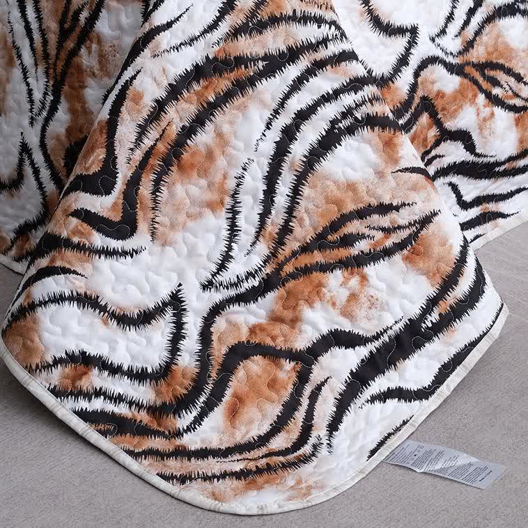 Vintage Quilted Breathable Soft Bedding Set(3PCS) - image 7