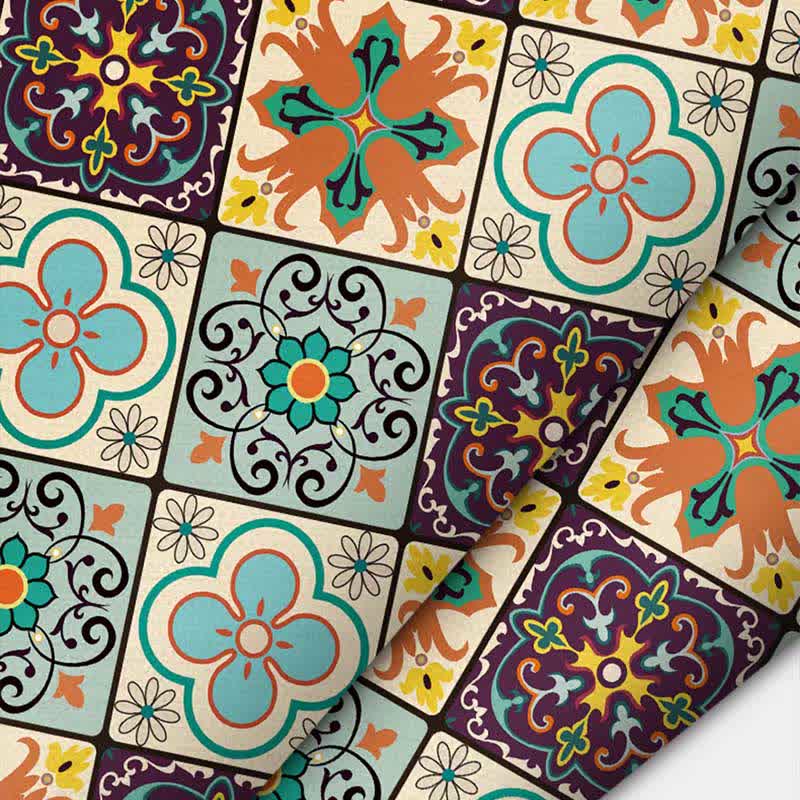 Colorful Retro Diatom Mud Anti-slip Bath Mat - image 2