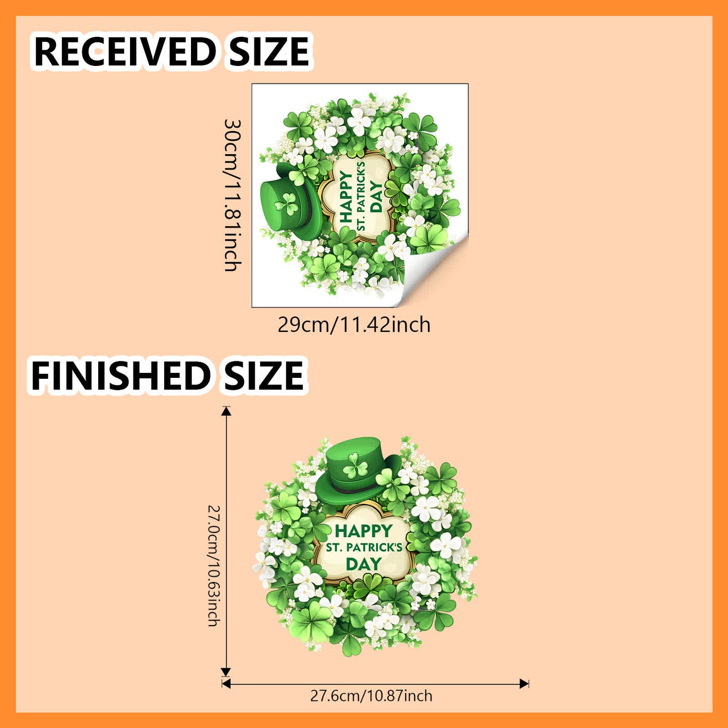 Happy St. Patrick's Day Party Wall Sticker - image 5