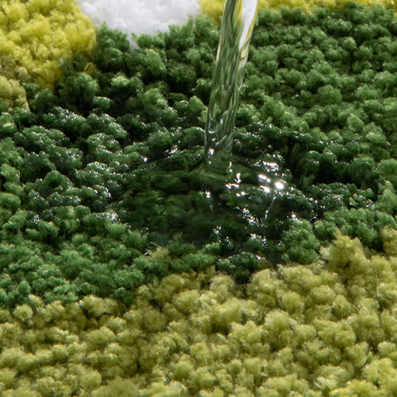 Branch Leaf Plant Bathroom Absorbent Floor Mat - image 4