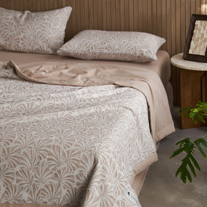 Three Layer Cotton Gauze Jacquard Bedding - image 3