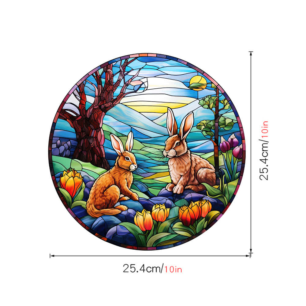 Easter Bunny Removable Static Window Sticker - image 11