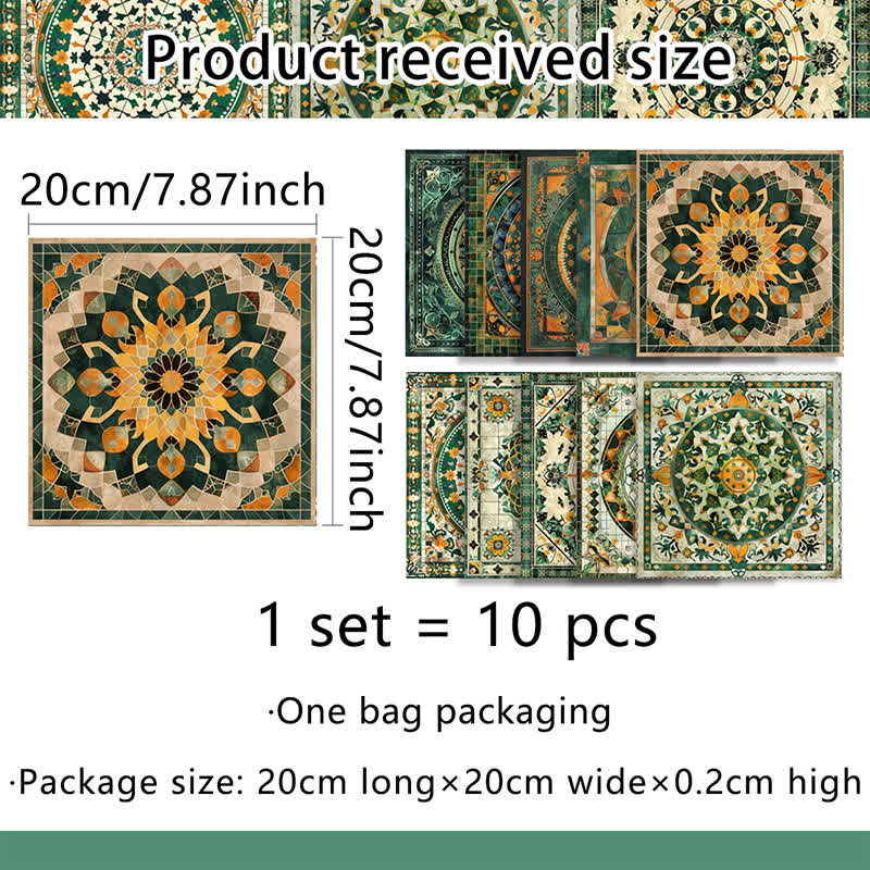 Moroccan Style DIY Peel & Stick Wall Tile Stickers - image 10