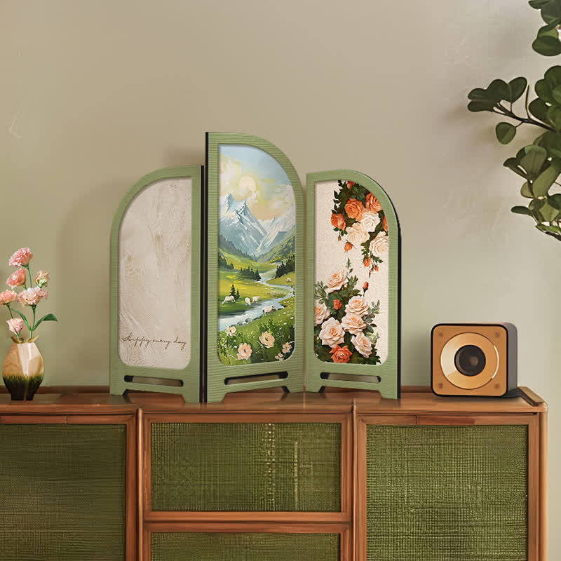 Pastoral Landscape Foldable Desktop Ornament - image 6