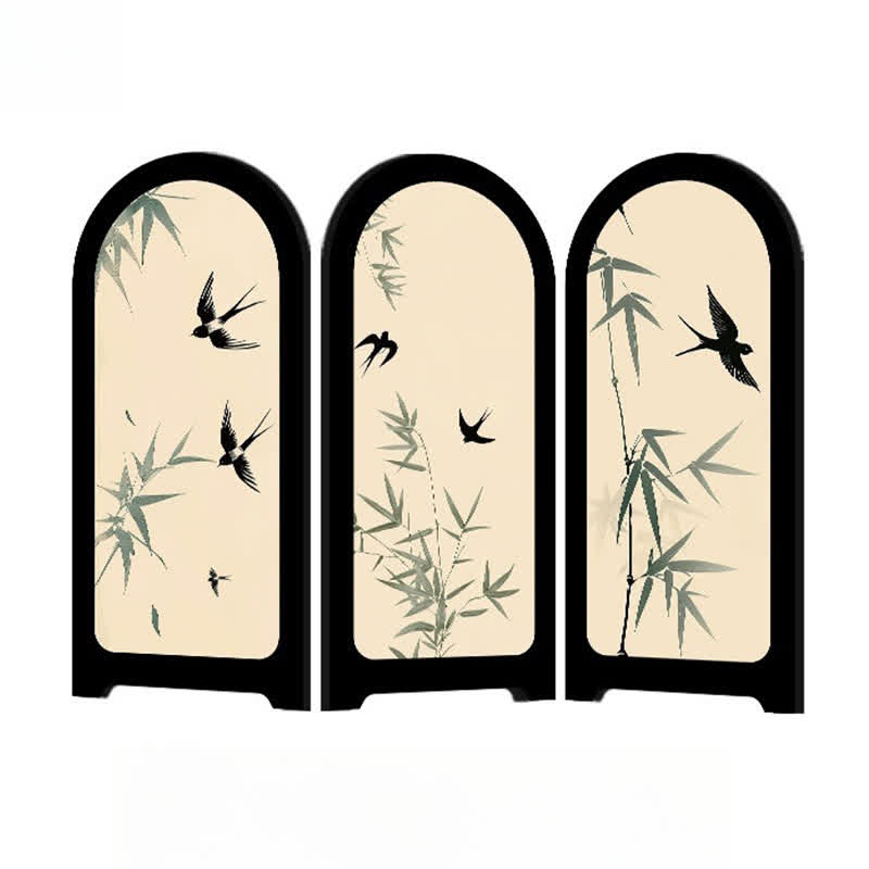 Foldable Home Decor Floral Bird Ornament - image 5