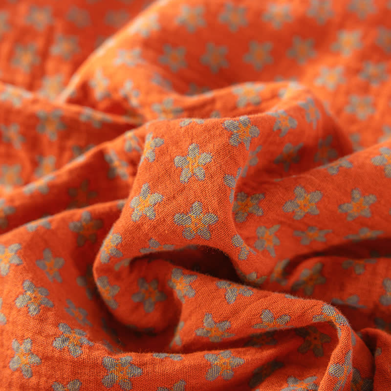 Bright Color Cotton Gauze Soft Nightwear Set - image 8