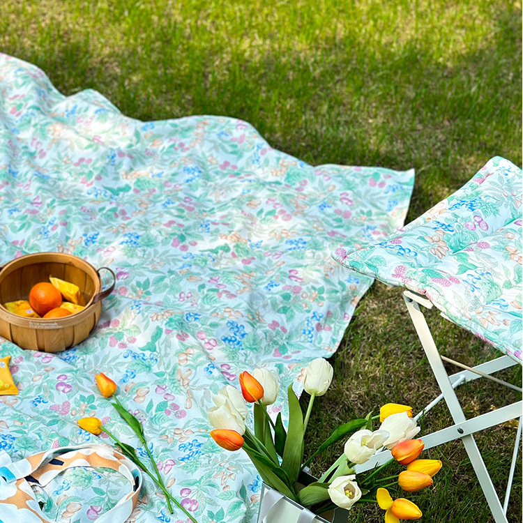 Rural Pure Cotton Picnic Tablecloth - image 4