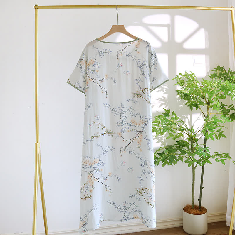 Double Layer Gauze Rural Comfy Nightwear - image 11