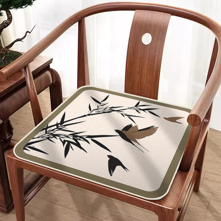 Rural Breathable Cooling Sofa Chair Pad - D-Square-shape - 2PCS - 19" x 19" - image 7