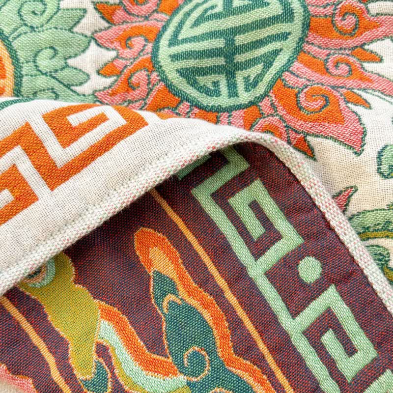 Retro Floral Pure Cotton Gauze Absorbent Bath Towel - image 10