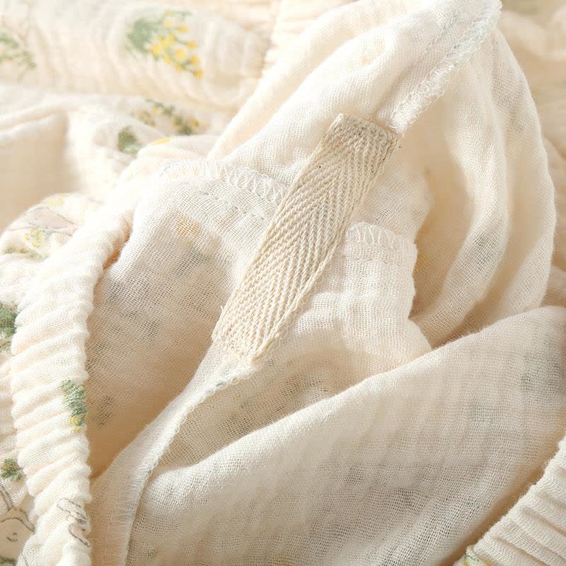 Rustic Bunny Cotton Ruffle Cami Pajamas - image 9