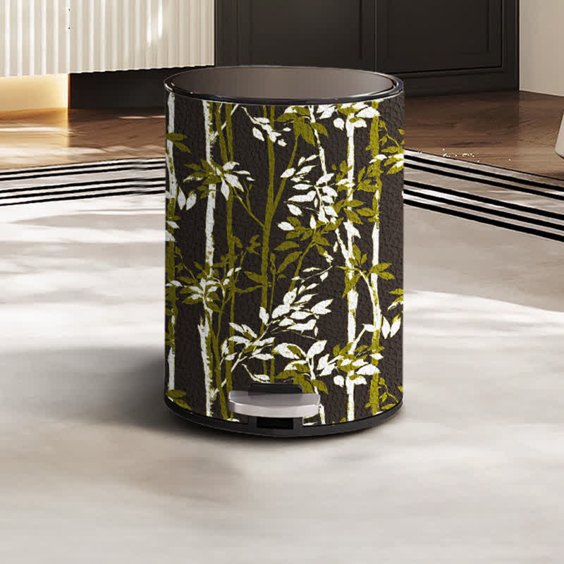 Rustic Tree Stainless Steel Trash Can - image 11