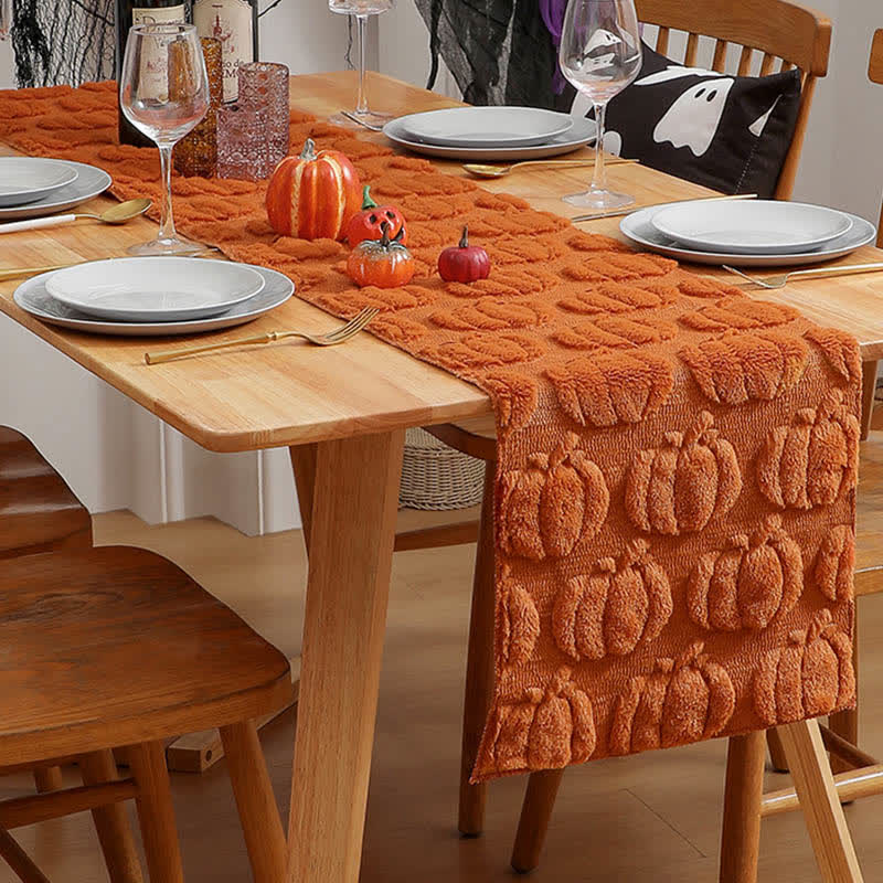 Halloween Pumpkin Quilted 3D Table Runner - image 8