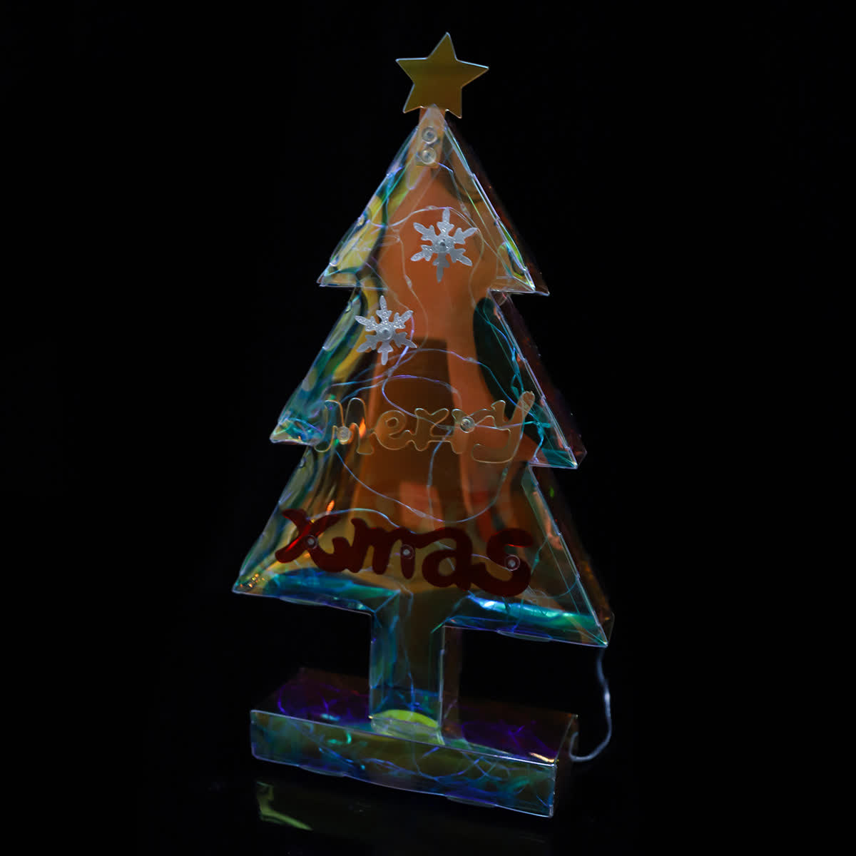 3D Christmas Tree Infinity Lights Decoration - image 3