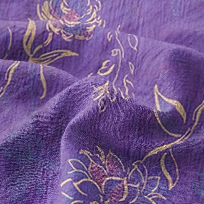 Peony Organic Cotton Sheet Bedspread - image 3