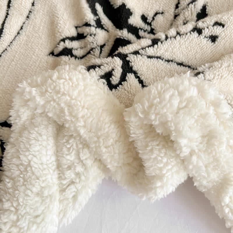 Tree Butterfly Jacquard Throw Blanket - image 16