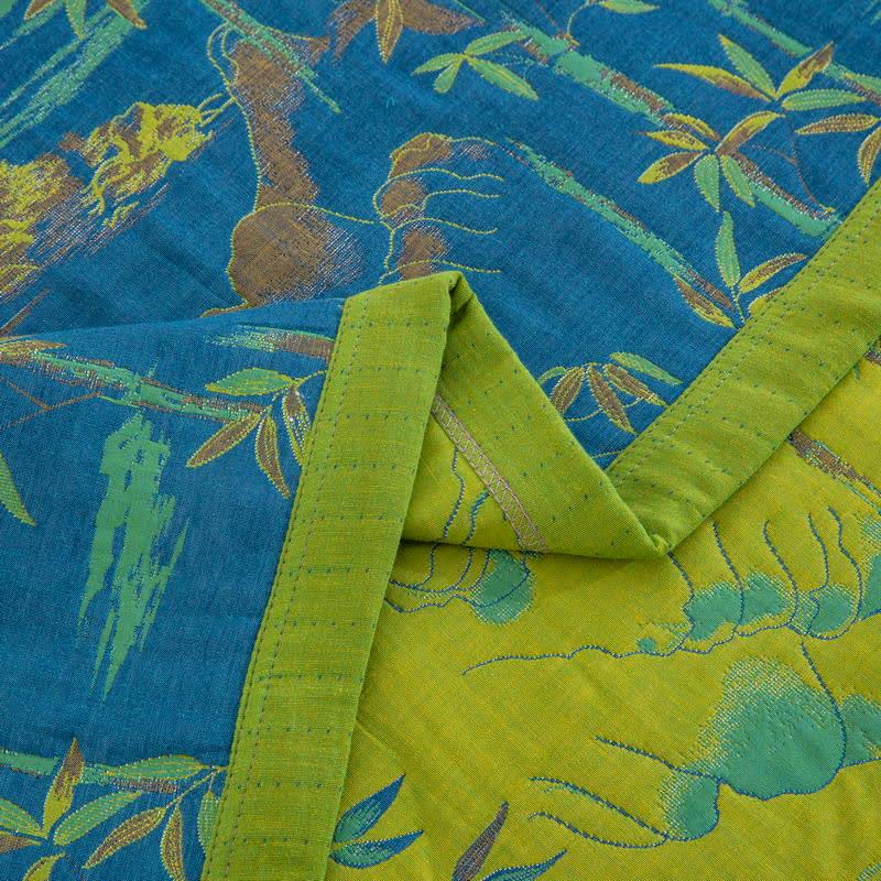 Bamboo Natural Cotton Reversible Quilt - image 23
