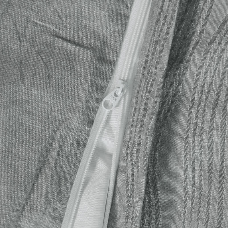 Neutral Wave Pattern Cotton Bedding Set(3PCS) - image 9