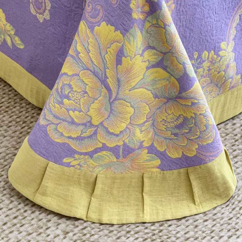 Luxurious Peony Cotton Gauze Bedding Set(4PCS) - image 8