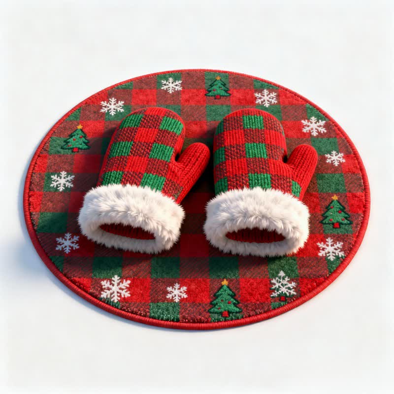 Ownkoti Christmas Stocking 3D Effect Rug - image 5