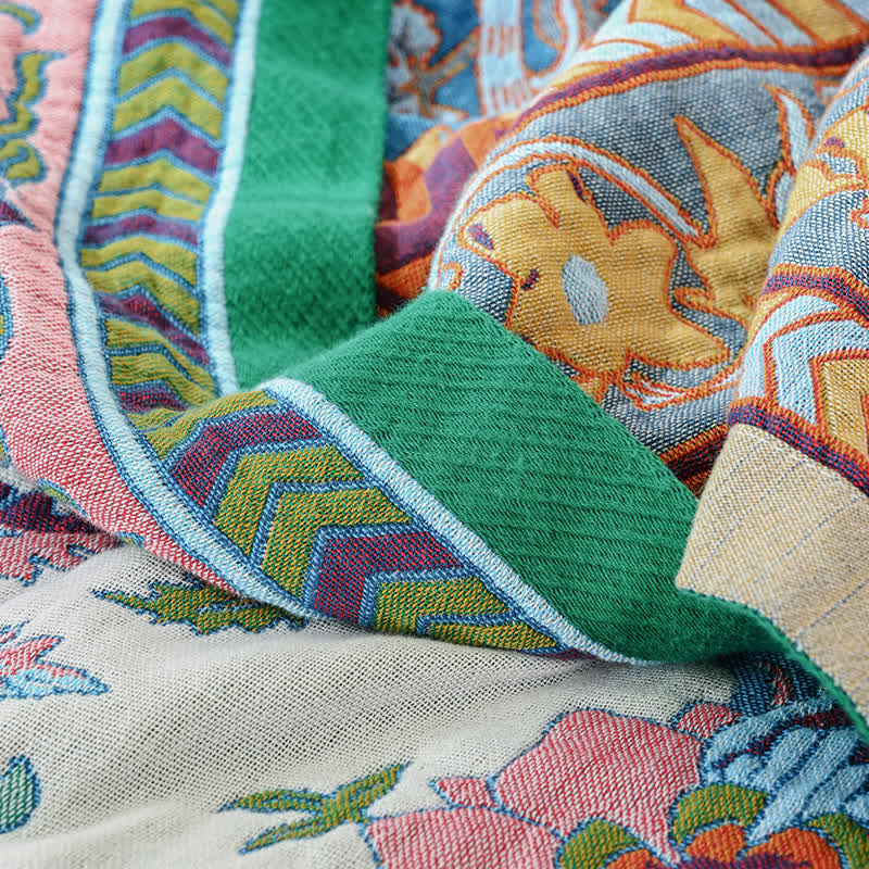 Ownkoti Floral Branch Pure Cotton Gauze Blanket - image 5