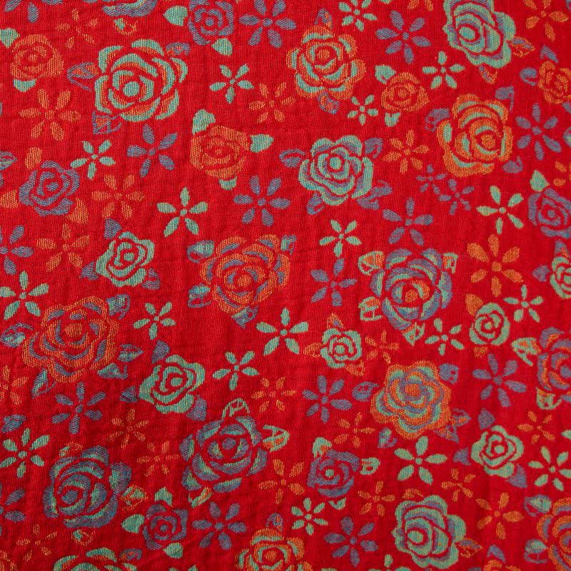 Romantic Rose Cotton Kimono Robe - image 9
