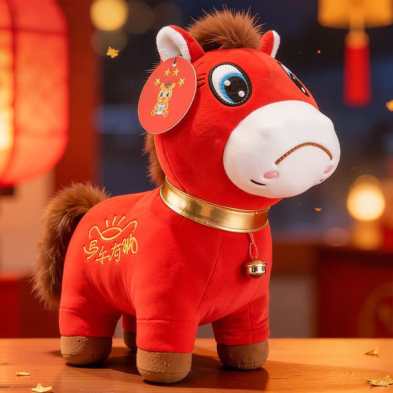 Chinese New Year Lucky Horse Plush Toy - image 6