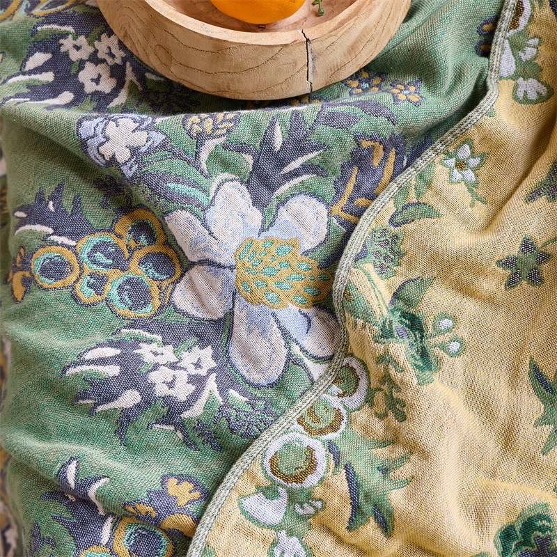 Wildflower Meadow Pure Cotton Quilt Blanket - image 4