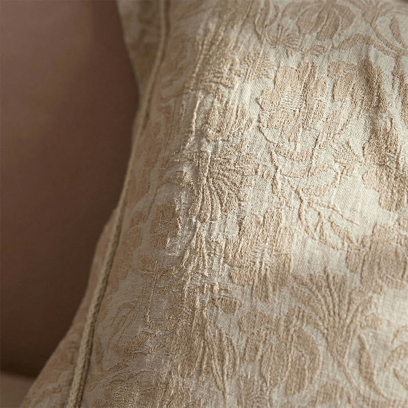 Elegant Floral Jacquard Envelope Pillowcases (2PCS) - image 2