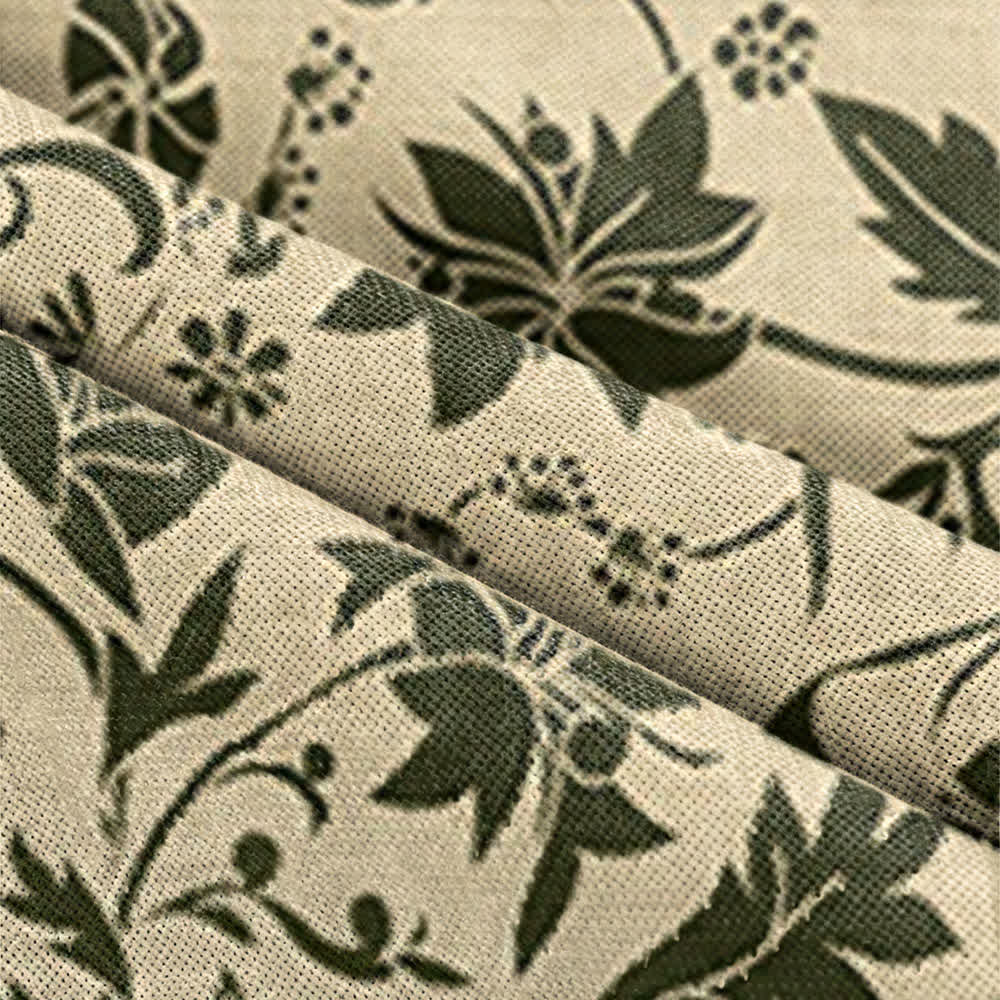 Vintage Floral Room Divider Door Curtain - image 5
