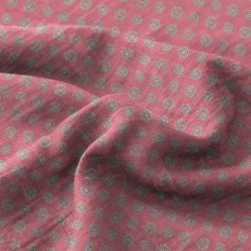 Vintage Pattern Cotton Double Gauze Bedspread - image 3