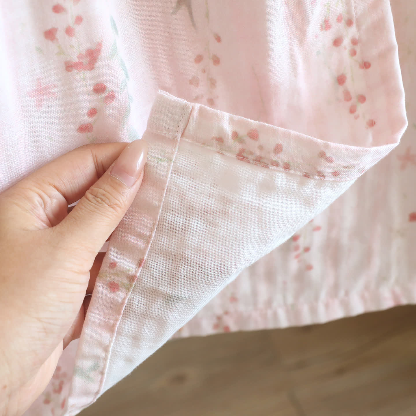 Floral Cotton Gauze Kimono Nightdress Loungewear - image 10