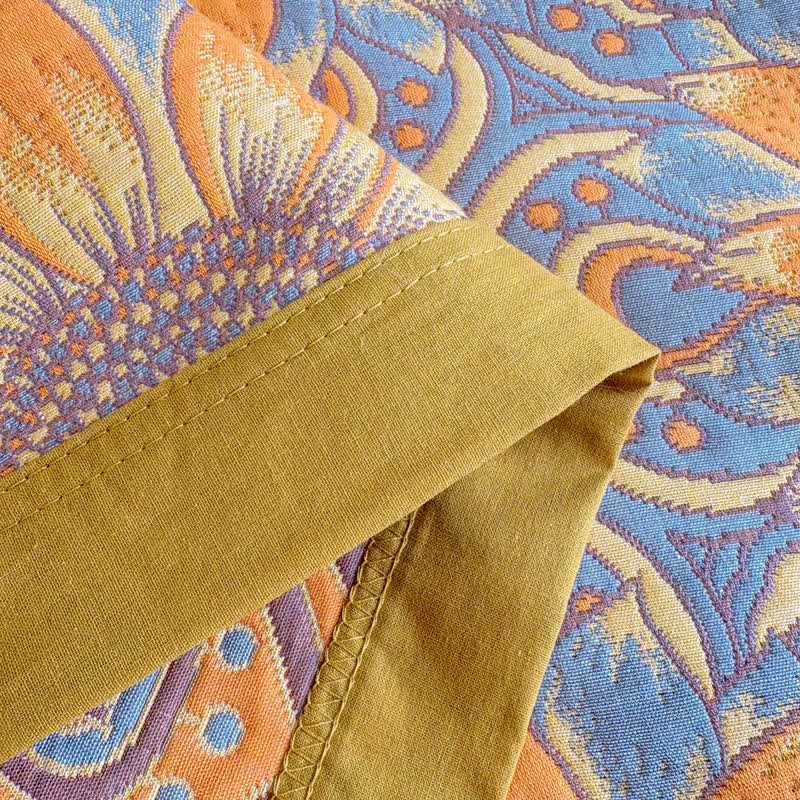 Boho Sunflower 3-Layer Muslin Cotton Quilt - image 15