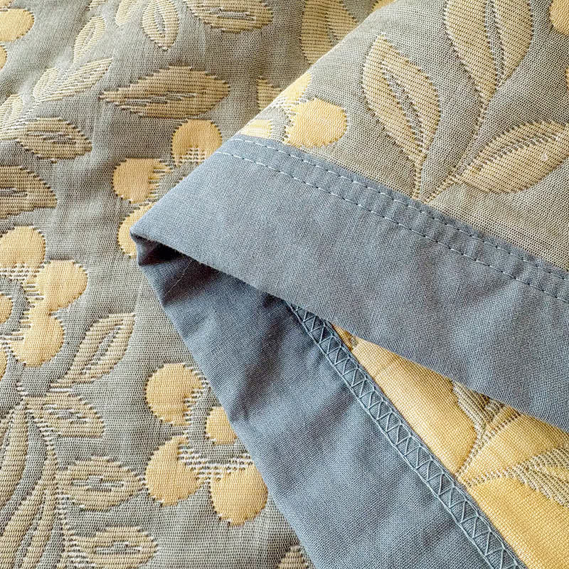 3-Layer Muslin Cotton Floral Blanket Quilt - image 12