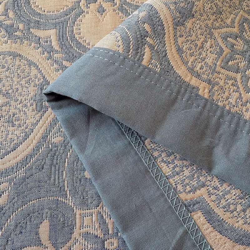 Milanese Medallion Tile Cotton Gauze Bedspread Quilt - image 13