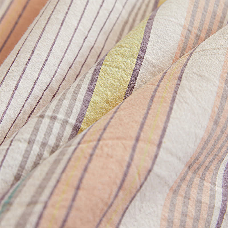 Soft Plaid Pure Summer Bedding Set - image 8
