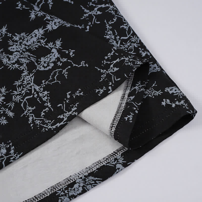 Black Floral Lace Cami Lounge Set - image 7