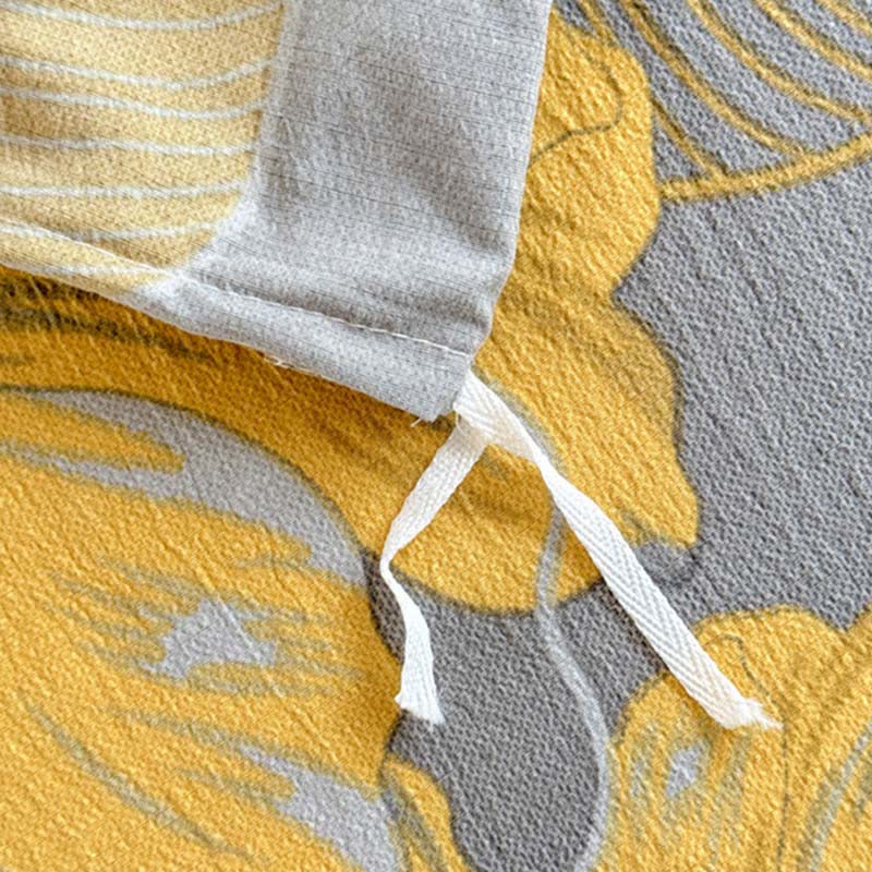 Floral Cotton Gauze 4-Piece Bedding Set - image 7