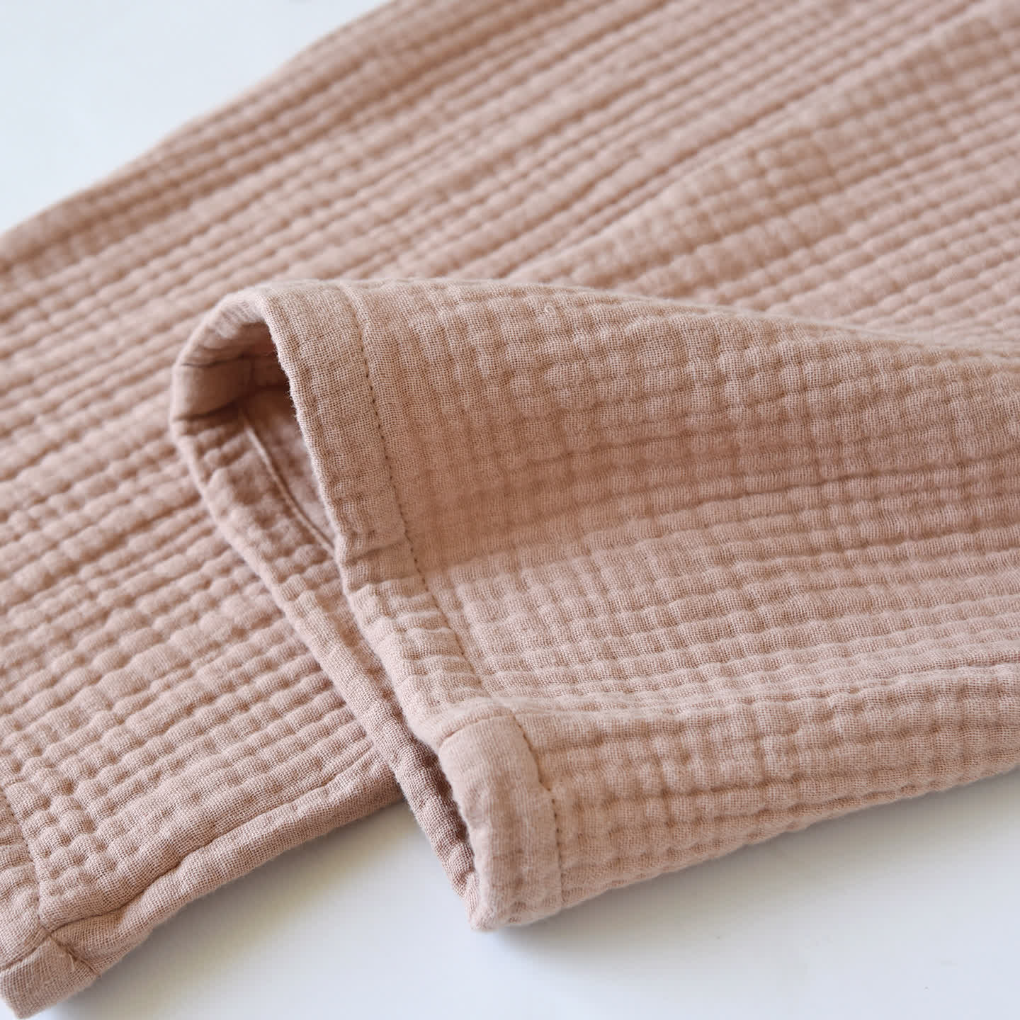 Cotton Gauze Contrast Trim Loungewear Set - image 13