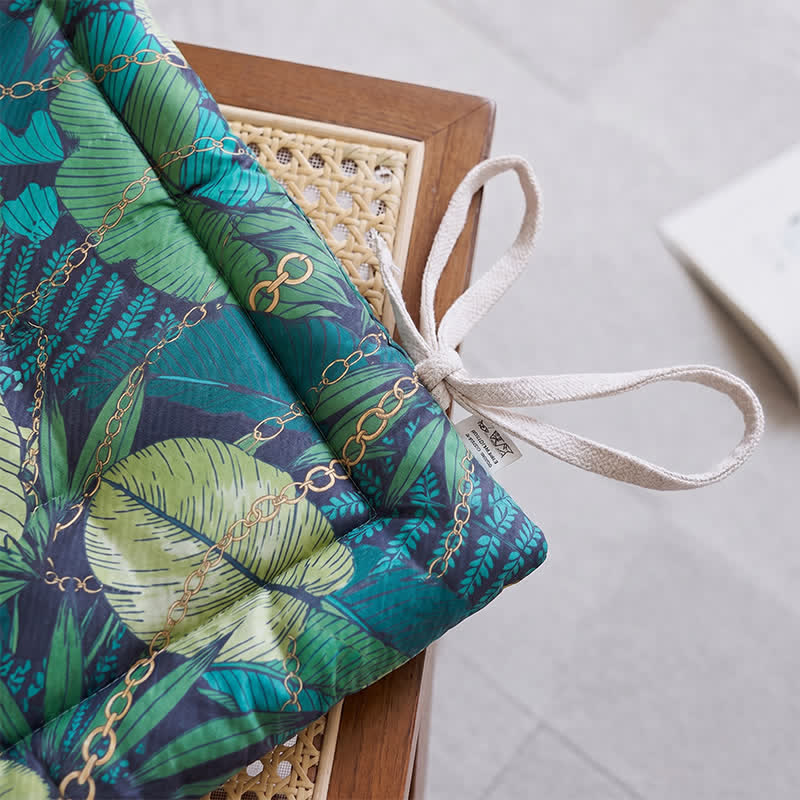 Tropical Chain Leaf Memory Foam Seat Cushion - image 4